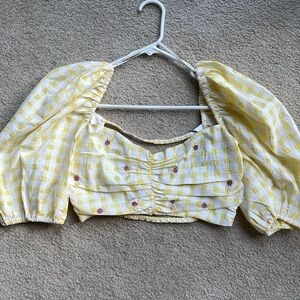 Zara | Yellow Top